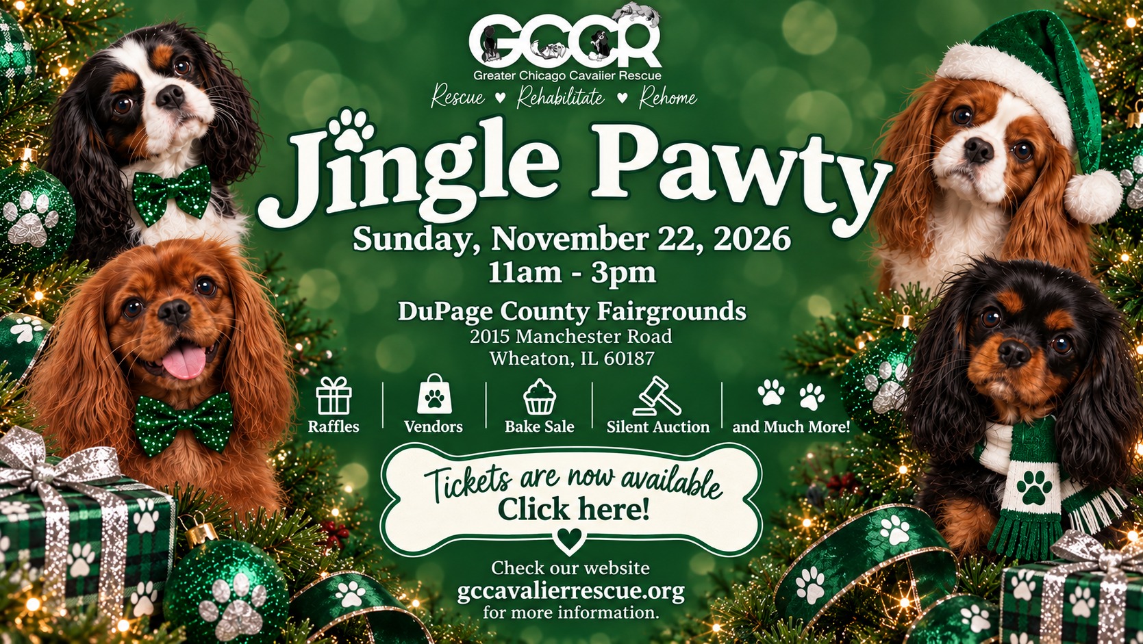 GREATER CHICAGO CAVALIER RESCUE JINGLE PAWTY